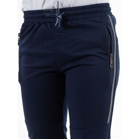 Sports pants for ISEE boys, height 122-128 cm, dark blue color-9