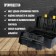 Tundra tool box, 13 ", 330 x 177 x 155 mm, plastic, mobile tray