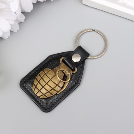 Kozhzam keychain, grenade metal 6.8x4 cm-1