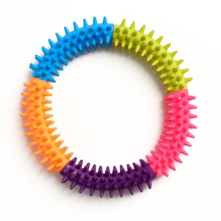 Chewing toy for dogs "piece of happiness", 15 cm, multi -colored-1