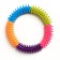Chewing toy for dogs "piece of happiness", 15 cm, multi -colored