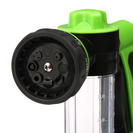 A pistol for watering, 8 modes, with a sink flask, a quick -sitting connection, plastic-2