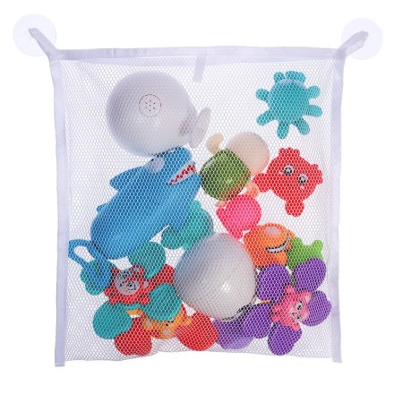 Game set for bathing in the bathroom, 14 toys, mesh-1