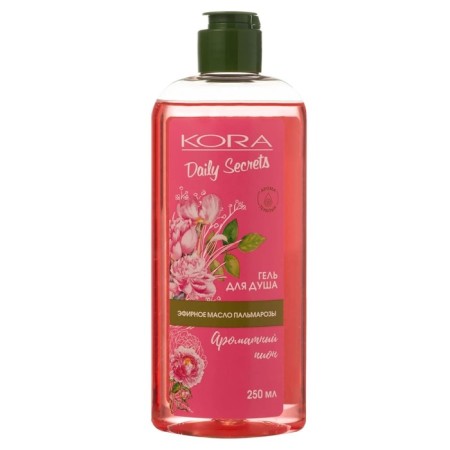 Shower gel Kora "Fragrant Peony", 250 ml