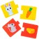 Soft puzzle for kids "Who eats what?", 5 puzzles, crush me