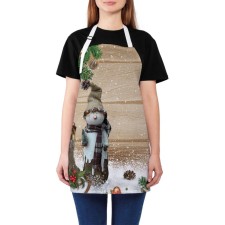 Apron of a kitchen with a photocrint 