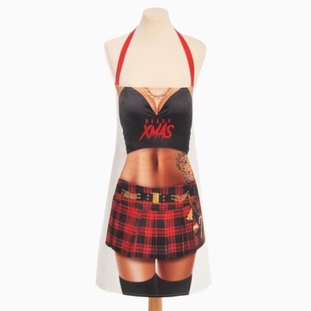 Apron "Ethel" XMAS GILL 60x70cm, 100% HL, sarzha 190 g/m2-4