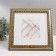 Photo frame Plastic "Mira" 20x20 cm gold (plastic screen)