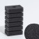 Rectangular sponge for the turbo filter No. 2, 6 x 4 x 11 cm, gray