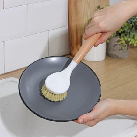 Brush for dishes of shade Meli, 24 cm, beech tree-4