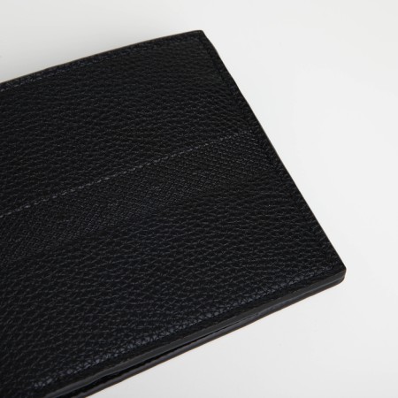 Pearl husband (538), 12*2*10 cm, 3 depth, d/cards, d/coins, without fasteners, black-4