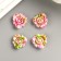 Decor for creativity Plastic "Rose" set of 20 pcs 1.6x1.6 cm