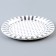 Paper plate "Peas", in the set 6 pcs., The color of silver