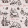 Paper packing gloss double -sided "New Year's graphics", 70 x 100 cm, New Year