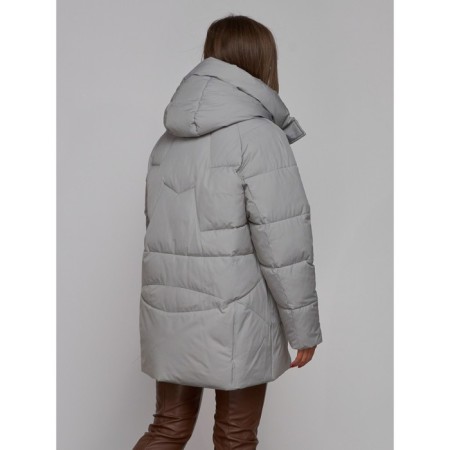 Winter jacket, size 56, light gray color-14