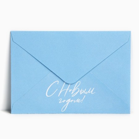 Gift envelope "Happy New Year!", Snowflakes, 16 x 11 cm, New Year-1