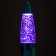 Lumber "Blue Rocket" LED, lava, sparkles, from batteries 3xlr44 19 cm Risalux