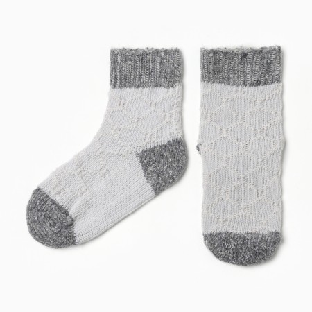 Nosk children's woolen color white, size 22-3