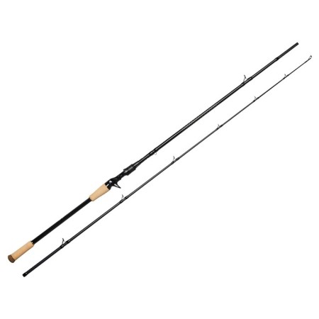 Caste rod. LJ Black Sense BBS Jerk & Twitch 110 70 7 &3 ”, Test 40-110, length 2.21 m.