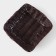 Basket for fruits and bread of the share "Choco", 20 × 20 × 6.5 cm