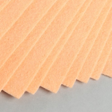 Soft felt 1 mm 20x30 cm ts.652 peach-1