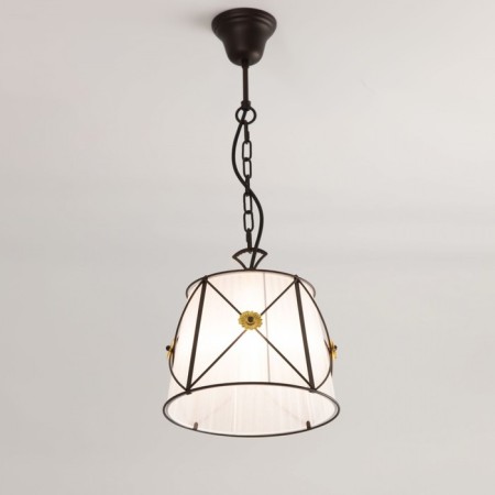 Suspended Citilux “Dresden” CL409212, 28x28x40 cm, 1x100W, e27, brown color-9