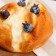 Antistress dummy "Bun with berries" 9x8x5cm