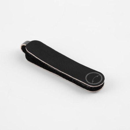 Poller for lightning, on Velcro, with a reflective element, 5 × 0.4 cm, 10 pcs, black/gray color-3