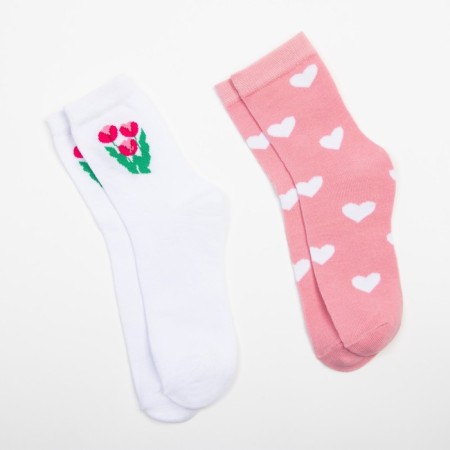 Set of female socks KAFTAN "BLOW" 2 pairs, size 36-39 (23-25 ​​cm)-3