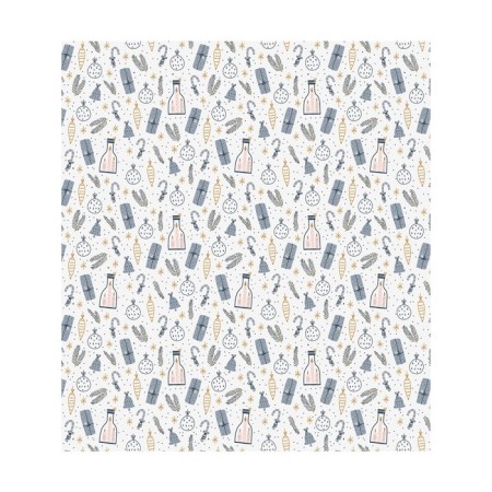 A set of napkins for setting the Christmas set, rectangular, size 32x46 cm, 4 pcs-2