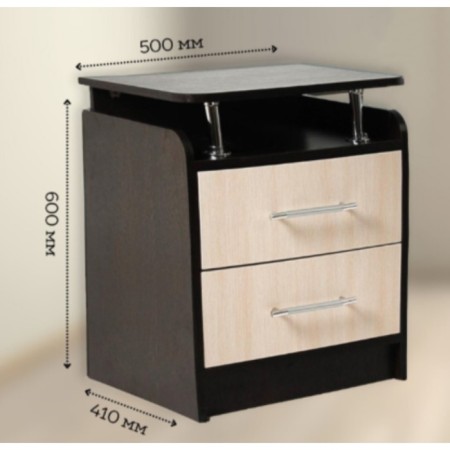 Tumbling bedside milan, 600x500x410 Angry Ankor Light-4