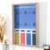 Decorative tree hooks "Bright doors" 30x20x3 cm