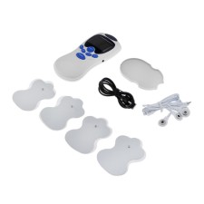 Body massager Luazon LEM-35, myostimulator, 10 modes, 4 electrodes, from USB, gray