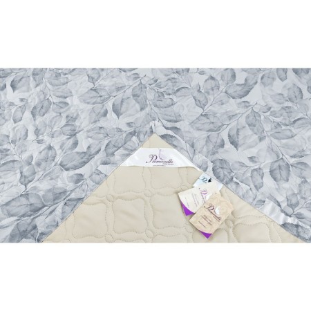 Livia bedspread, size 240x240 cm, graphite color-1