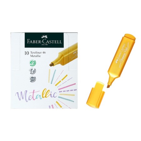 Faber-Castell TL 46 Metallic, flickering gold, 1-5 mm, 154650