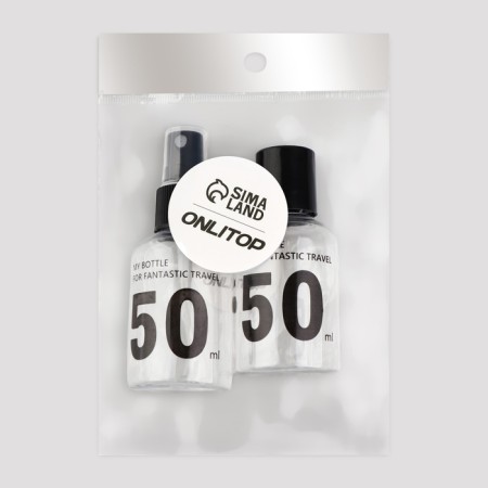 Storage set, 2 items, black/transparent color-5