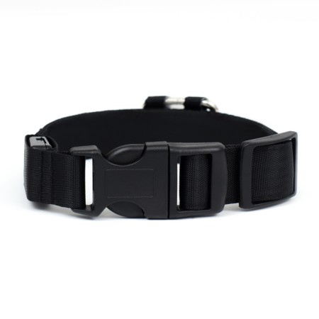 Collar with flash light 3 light modes, size m, Osh 40-48 x 2.5 cm yellow-5