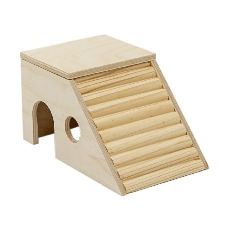 House for rodents "House Lestnik" 10 x 17 x 9 cm, array of wood