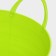 The underwear basket is soft, 17 l, 33 × 33 × 24.5 cm, the color is bright green