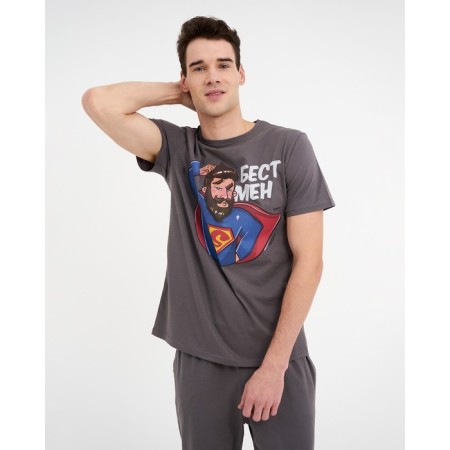 Pajama men's kaftan "Best Men" R.52-1