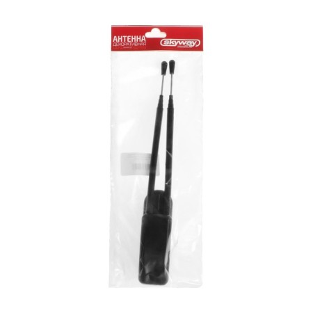 Decorative Antenna Skyway, 18.5 cm, adjustable angle, black, S00201006-1