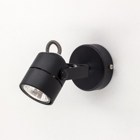 Sconces CL525512 "Ring" 1x50W GU10 Black 8x8x8 cm-2