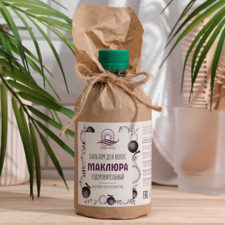 Hair balm "God's water" based on medicinal herbs, 500 ml