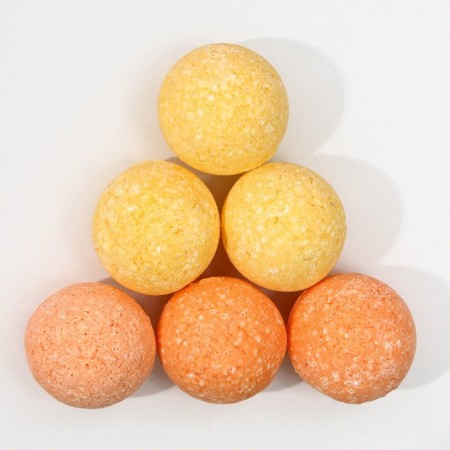 Gift set of cosmetics “Since March 8!”, Bath bombs 6 x 20 g, pure happiness-1
