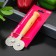 Knife for pizza and dough the double share "Classic", 16 cm, beige color