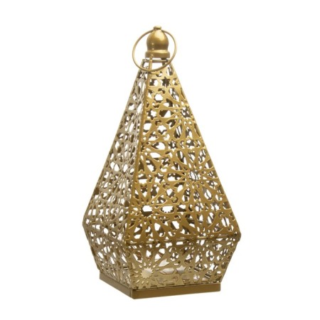 Spinker "Eastern Lantern. Pyramid" LED from batteries 3haaa gold 22x10.5x10.5 cm Risalux-8