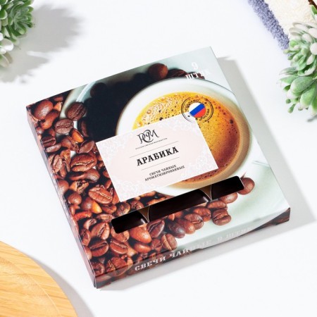 A set of tea candles flavored "Arabica", 10g, 9 pieces-3