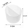 Silicone glass for fluid art, 2 sections