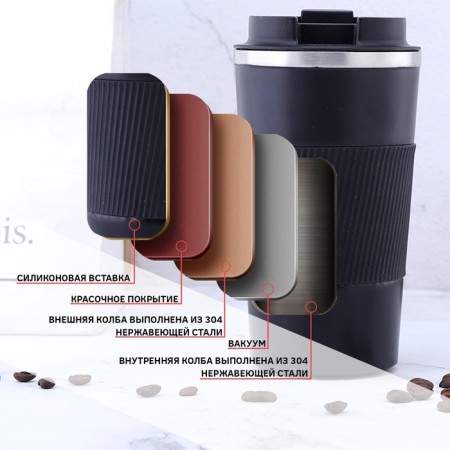 Thermal circle, 500 ml, Original "Master K.", retains heat 10 hours, black-5