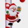 Topper decorative cane "Grandfather Frost with a gift" 16.7x67.5 cm